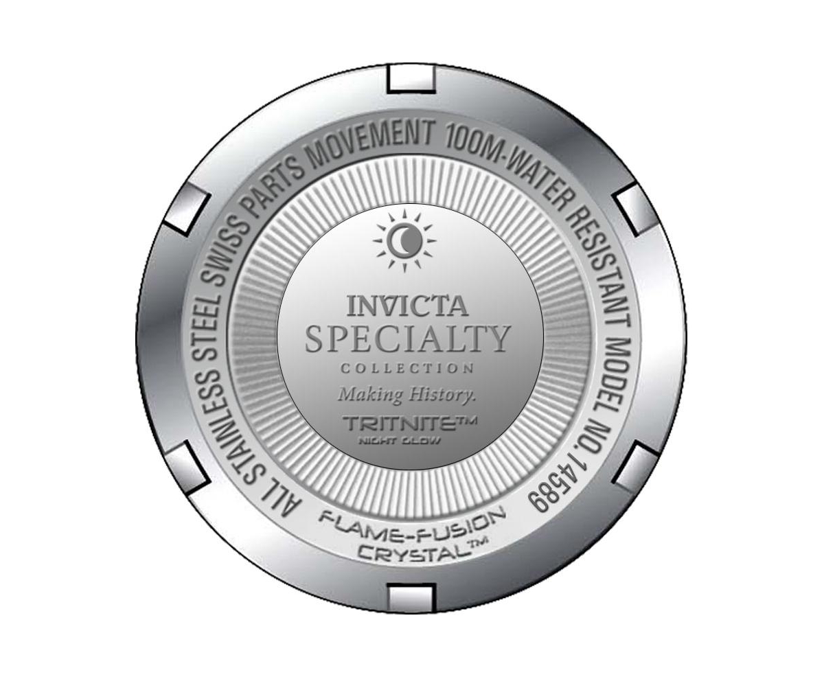 Invicta Men's Specialty Quartz Chronograph Dial Watch