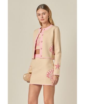Women's Sea Shell Cardigan