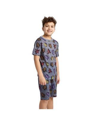 Big Boys Are You Ready For Freddy 4-Pack Pajama Set-14