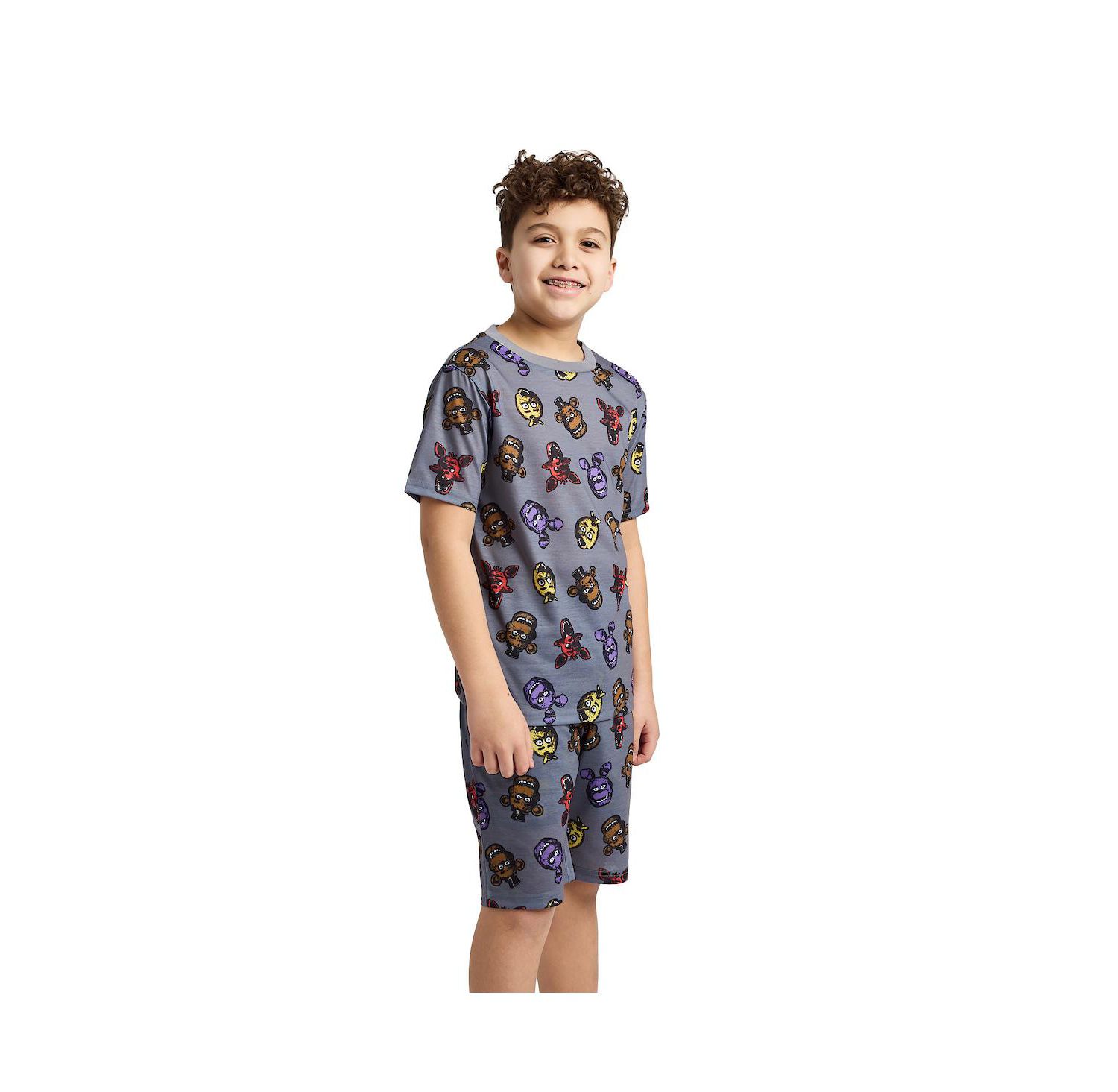 Big Boys Are You Ready For Freddy 4-Pack Pajama Set-14