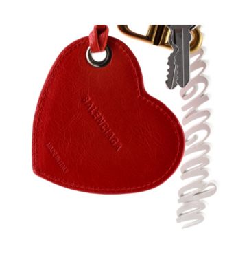 Paloma Charm and Keychain Metal with Leather and Plastic