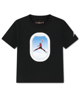 Boys' Toddler 2T-4T Plane Window Short-Sleeve T-Shirt