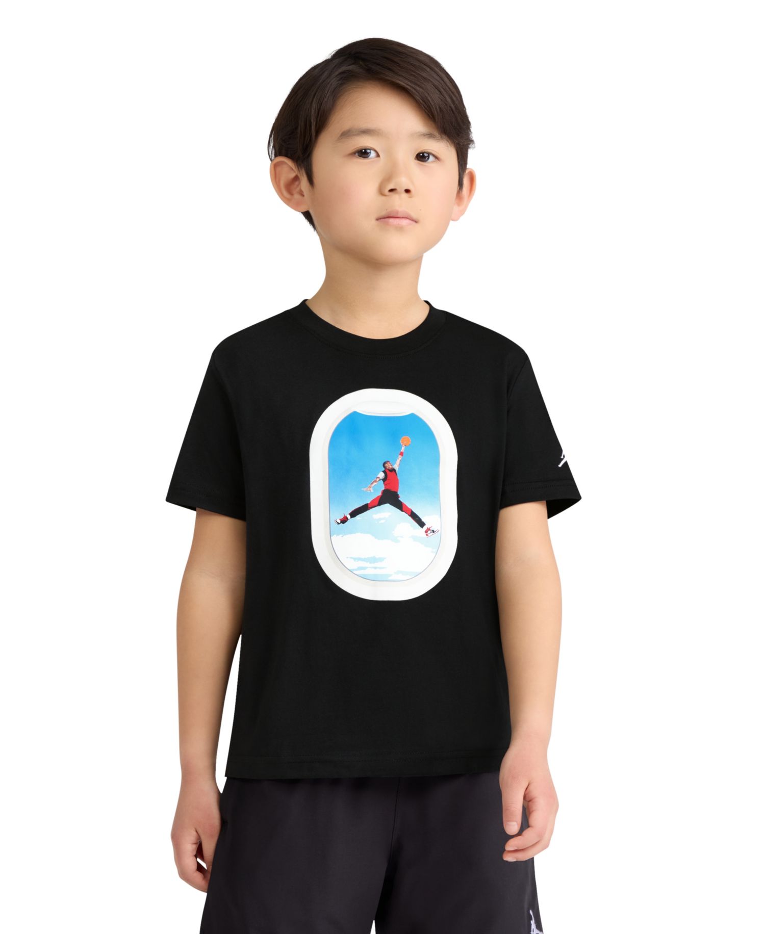 Boys' 4-7 Plane Window Short-Sleeve T-Shirt