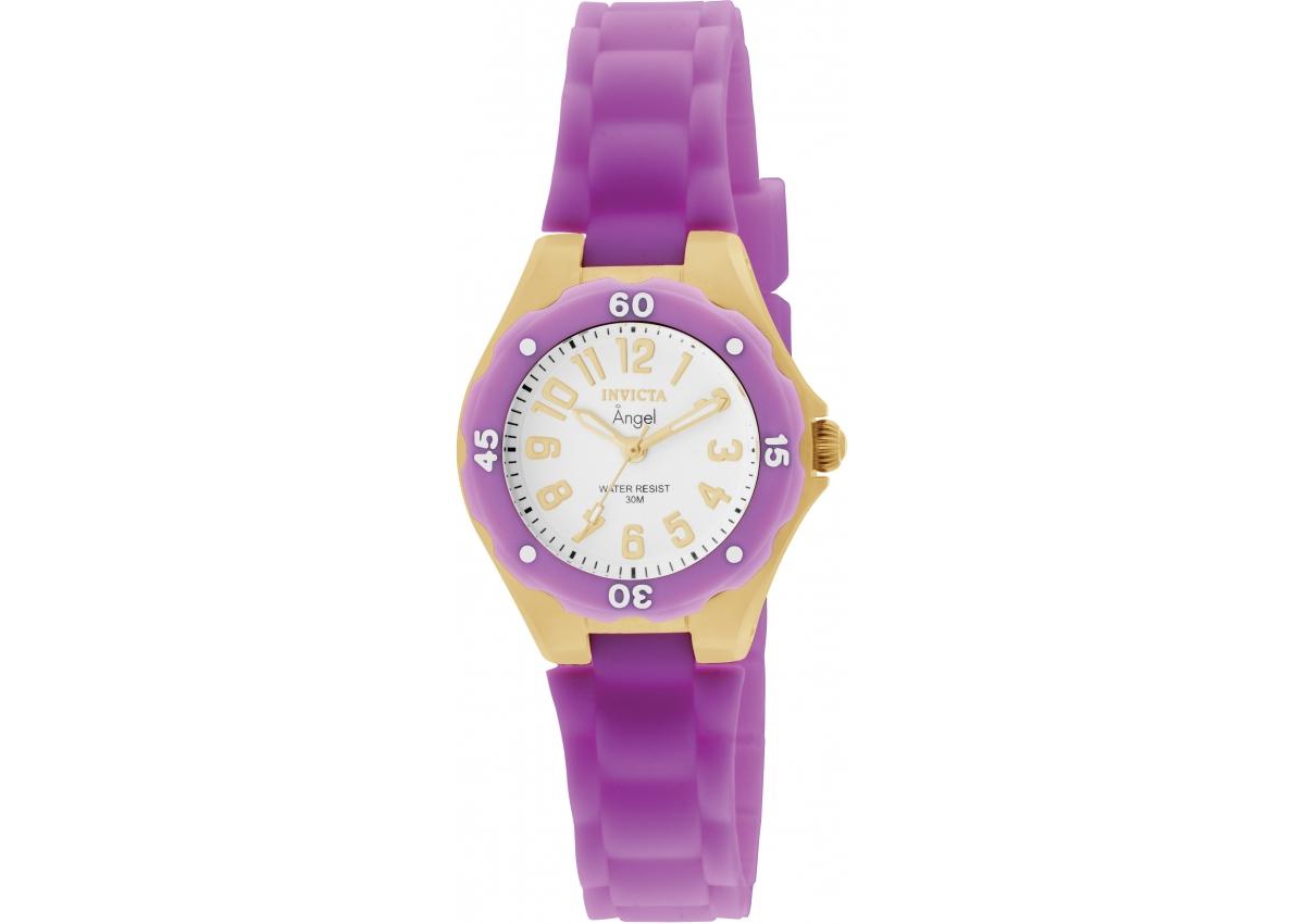 Invicta Women's 1618 Angel Quartz Dial Watch - Purple