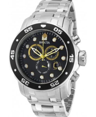 Men's 10372 Pro Diver Quartz Chronograph Dial Watch