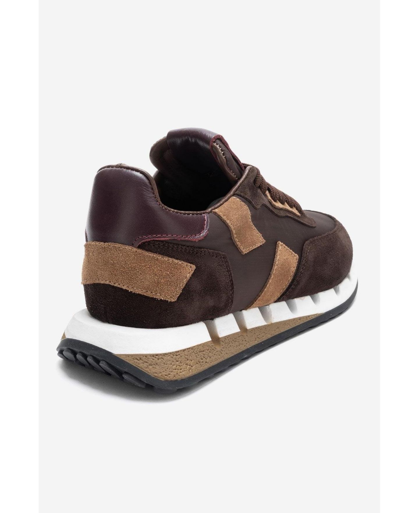 Женские кроссовки Forever & Always Shoes Vian Leather Platform, цвет: Коричневый — фото 3
