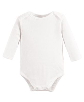 Baby Boys Unisex Natural Cotton Long-Sleeve One-Piece