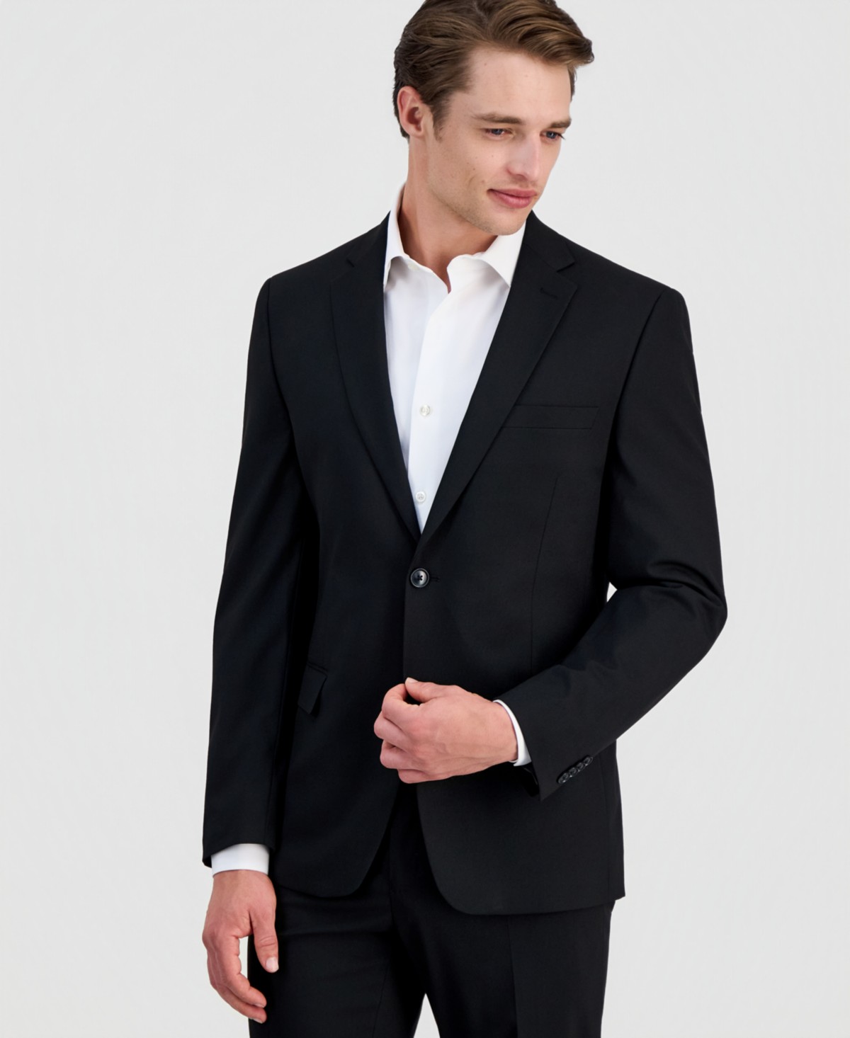 Мужские куртки Alfani Men's Slim-Fit Stretch Solid Suit Jacket — фото 1