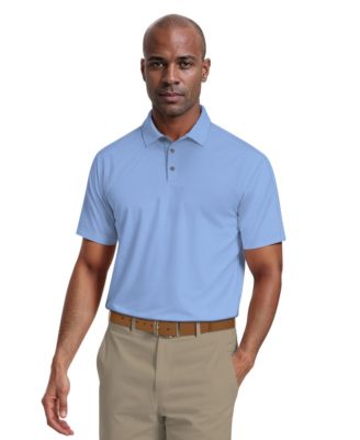 Men's Solid Cooling Texture Polo Shirt