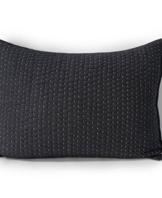 Seed Stitch Quilted Pillow Sham