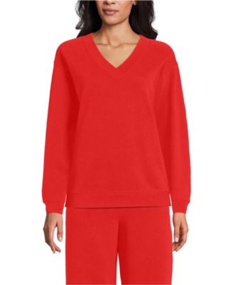 Women's Long Sleeve Serious Sweats V-neck Sweatshirt