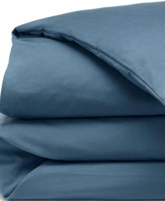 Comfy Super Soft Cotton Flannel Duvet Bed Cover - 5oz