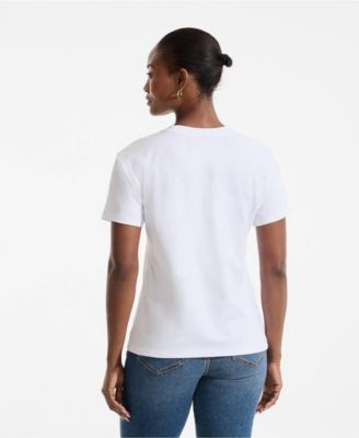 Women's Short Sleeve Crew Neck Graphic T-Shirt