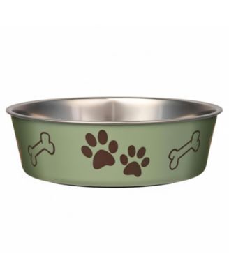 Stainless Steel Dog Cat Bowl Spill Proof Durable Dishwasher Safe Travel Feeder