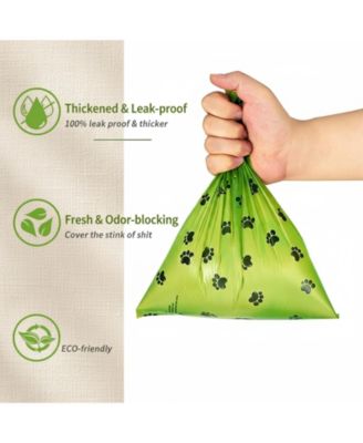 Enhanced Strength Scented Dog Poop Bags 300 Count Leak-proof Thick with Dispenser