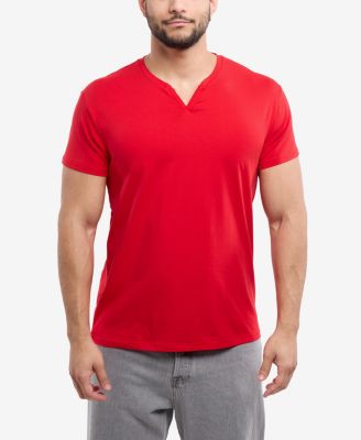 XRAY Men's Basic V-Notch Neck Short Sleeve T-Shirt