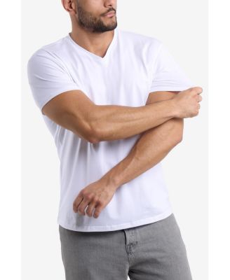 X RAY Men's Basic V-Neck Short Sleeve T-Shirt