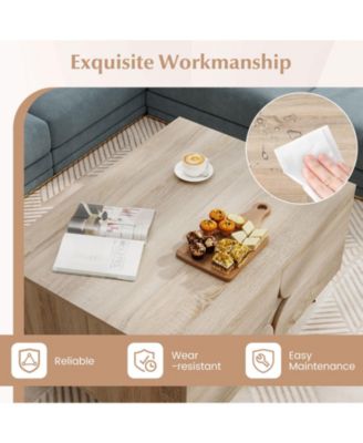  Coffee Table Farmhouse with Storage