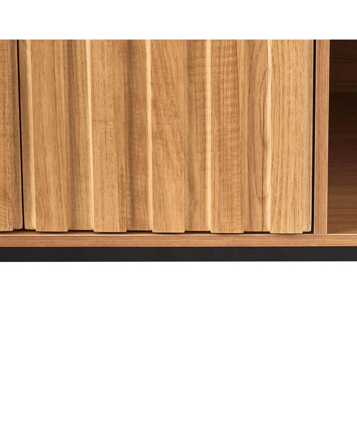 Aostirmotor 47.2" Hidden Cat Litter Box Enclosure Furniture with Scratch Pad and Storage, Waterproof End Table, Fits Most Litter Boxes