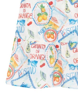 Girls' 7-16 Postcard Sleeveless Dress