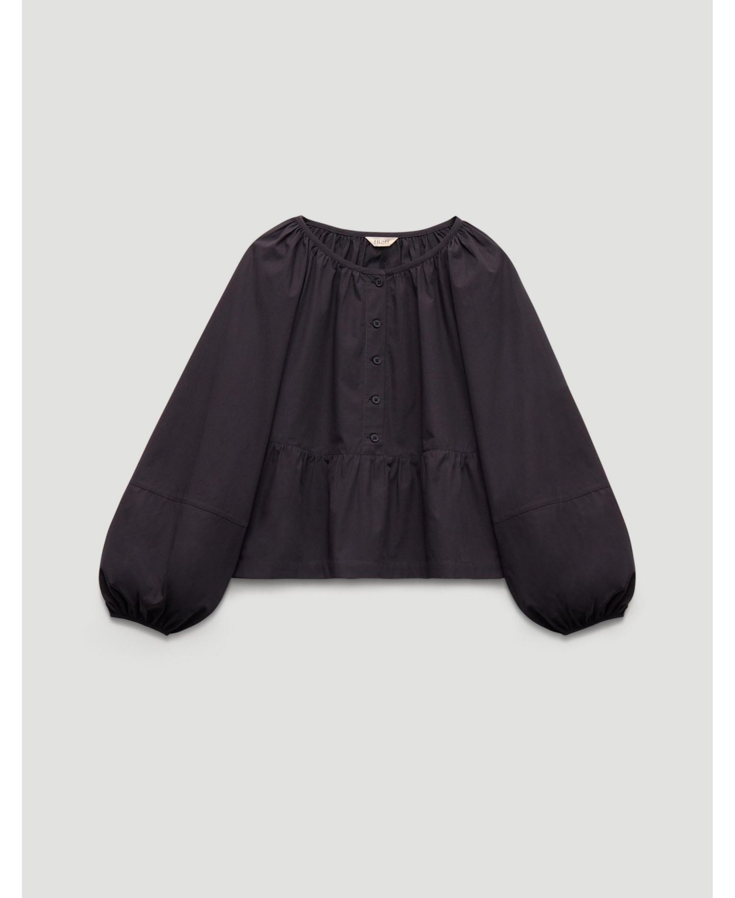 Women's Beck Cotton Peplum Blouse