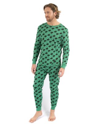 Men's Matching Family Two Piece Cotton Easter Pajamas