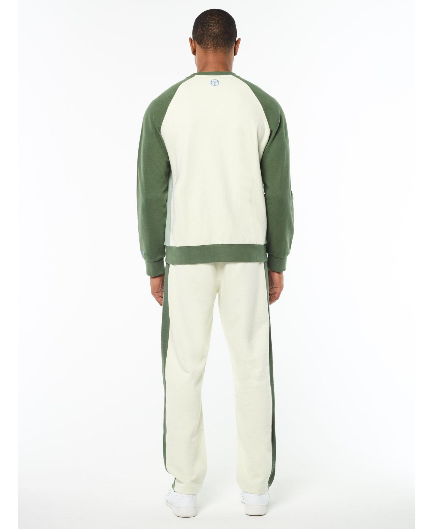 Мужской свитшот Sergio Tacchini Suonare Crewneck, цвет: Аквамариновый — фото 4