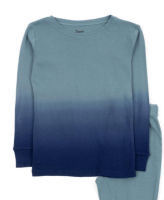 Toddler Matching Family Two Piece Cotton Long Sleeve Tie Dye Pajamas 2T-5T