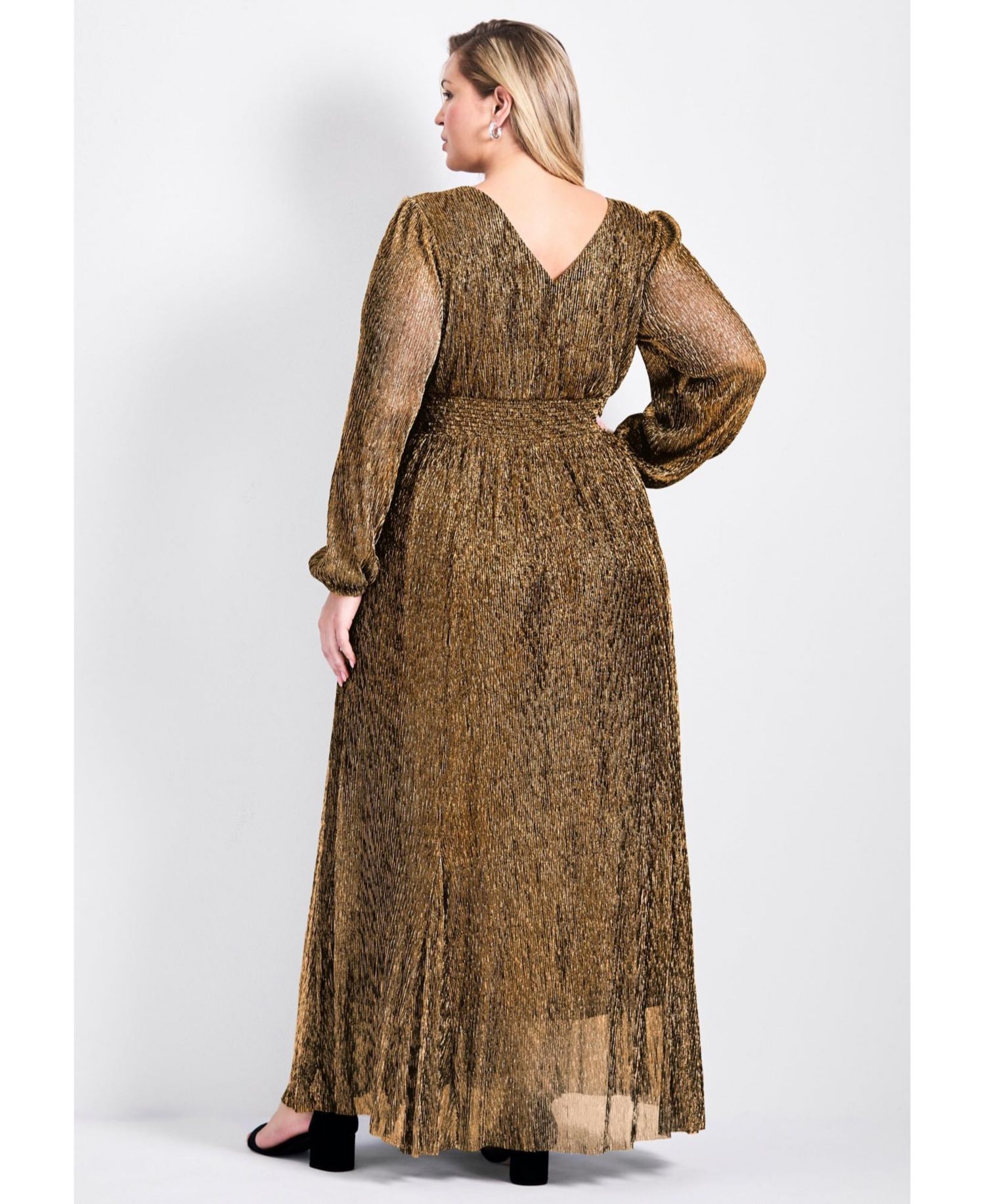 Women's Lucia Plisse Maxi Dress