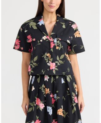 Women's Short Sleeve Camp Shirt