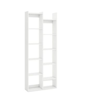 11-Tier Modern Book Organizer Bookcase with Safety Kits