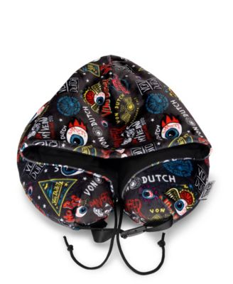 Jax Hooded Memory Foam 11" Travel Neck Pillow