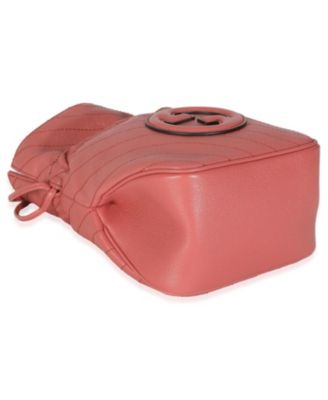 Pink Calfskin Blondie Bucket Bag