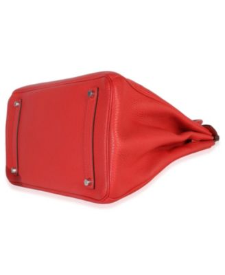 Rouge Casaque Togo Birkin 35 PHW