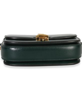 Dark Green Calfskin Mini Sylvie 1969 Bag
