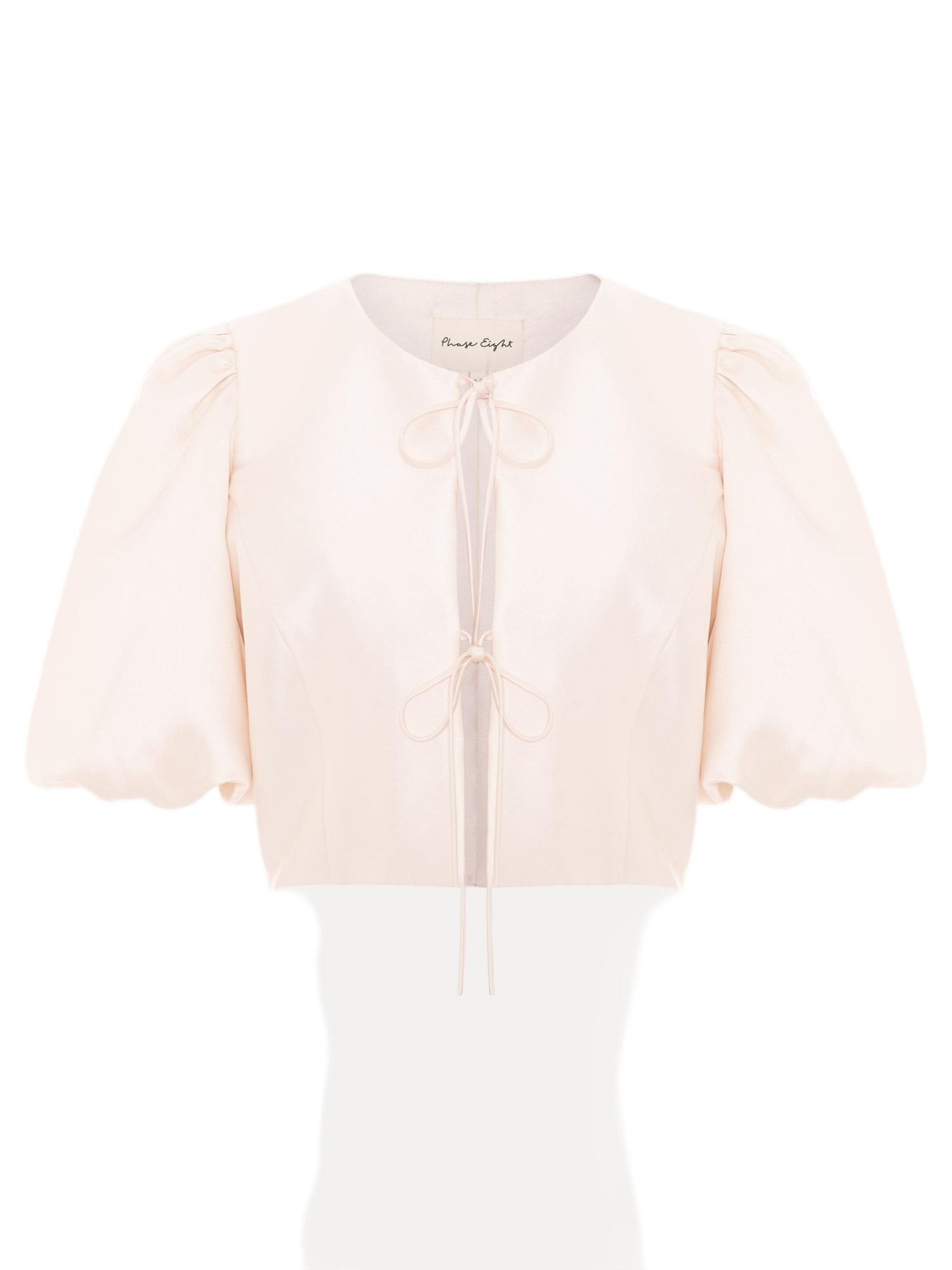 Women's Paulina Cropped Puff-Sleeve Jacket