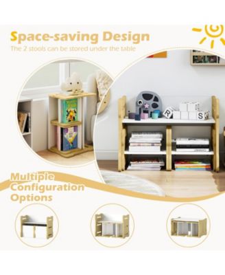 3 Piece Toddler Table and Stool Activity Set