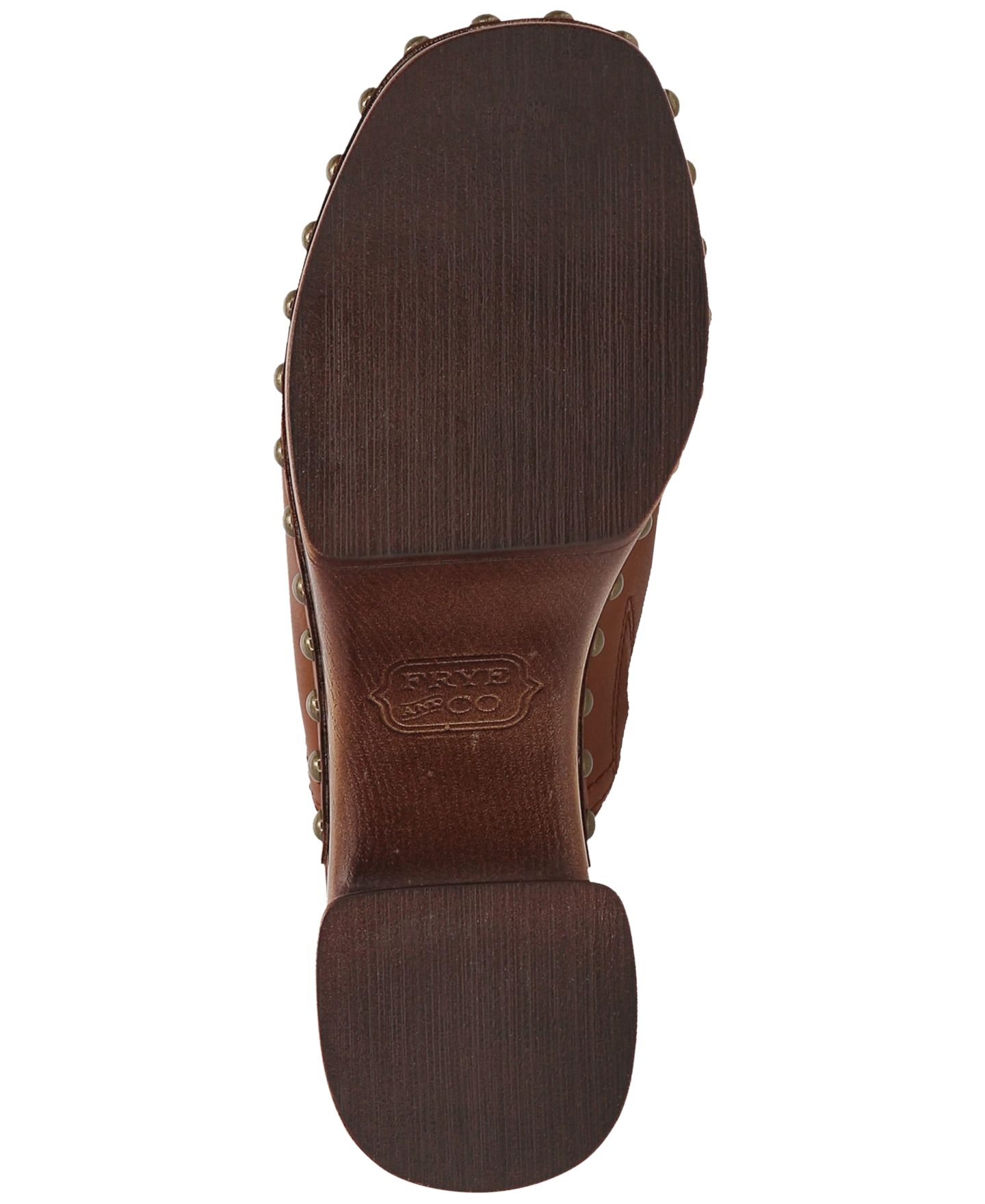 Женские сабо Frye and Co. Wylie Platform Mule, цвет: Седельно-коричневый — фото 5