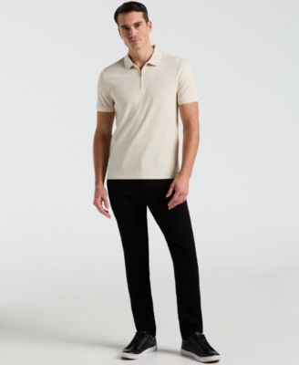 Men's Quarter-Zip Polo Shirt 