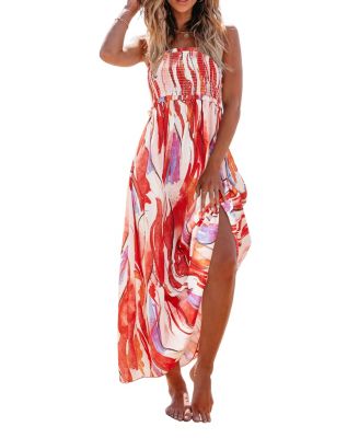 Women's Out and About Floral Maxi Beach Dress