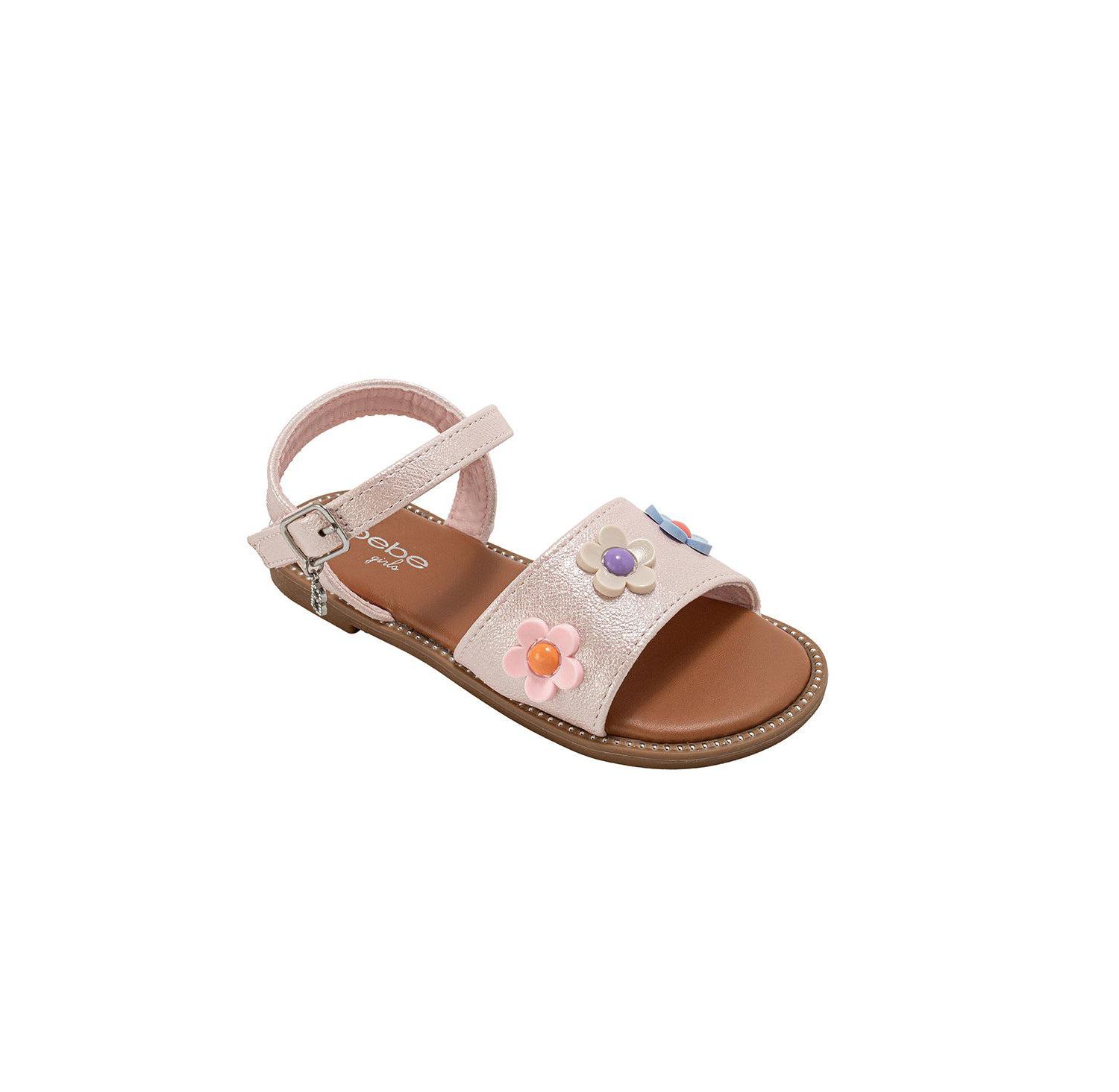 Girls Sandals Cute Fashion Flat Sandals and Summer Shoes with Ankle Strap