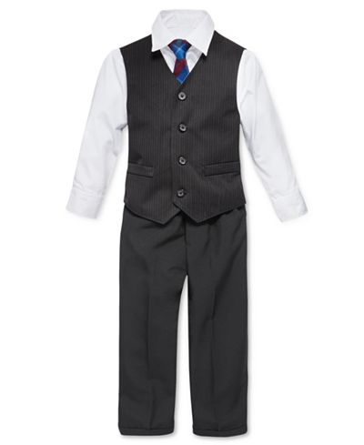 Nautica Little Boys' 4-Piece Vest Set