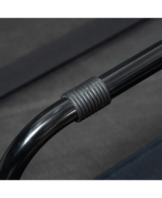 48" x 36" Elevated Breathable Dog Bed w/ Carry Bag Dark Blue