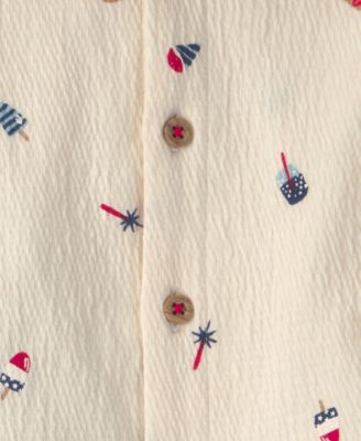 Baby Boys' Fourth of July Top and Shorts, 2-Piece Set