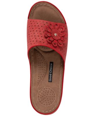 Women's Gabbie Flower Rosette Comfort Sandals