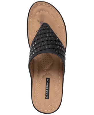 Women's Dannay Embellished Wedge Sandals