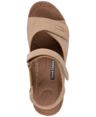 Women's Keltie Double Strap Wedge Sandals