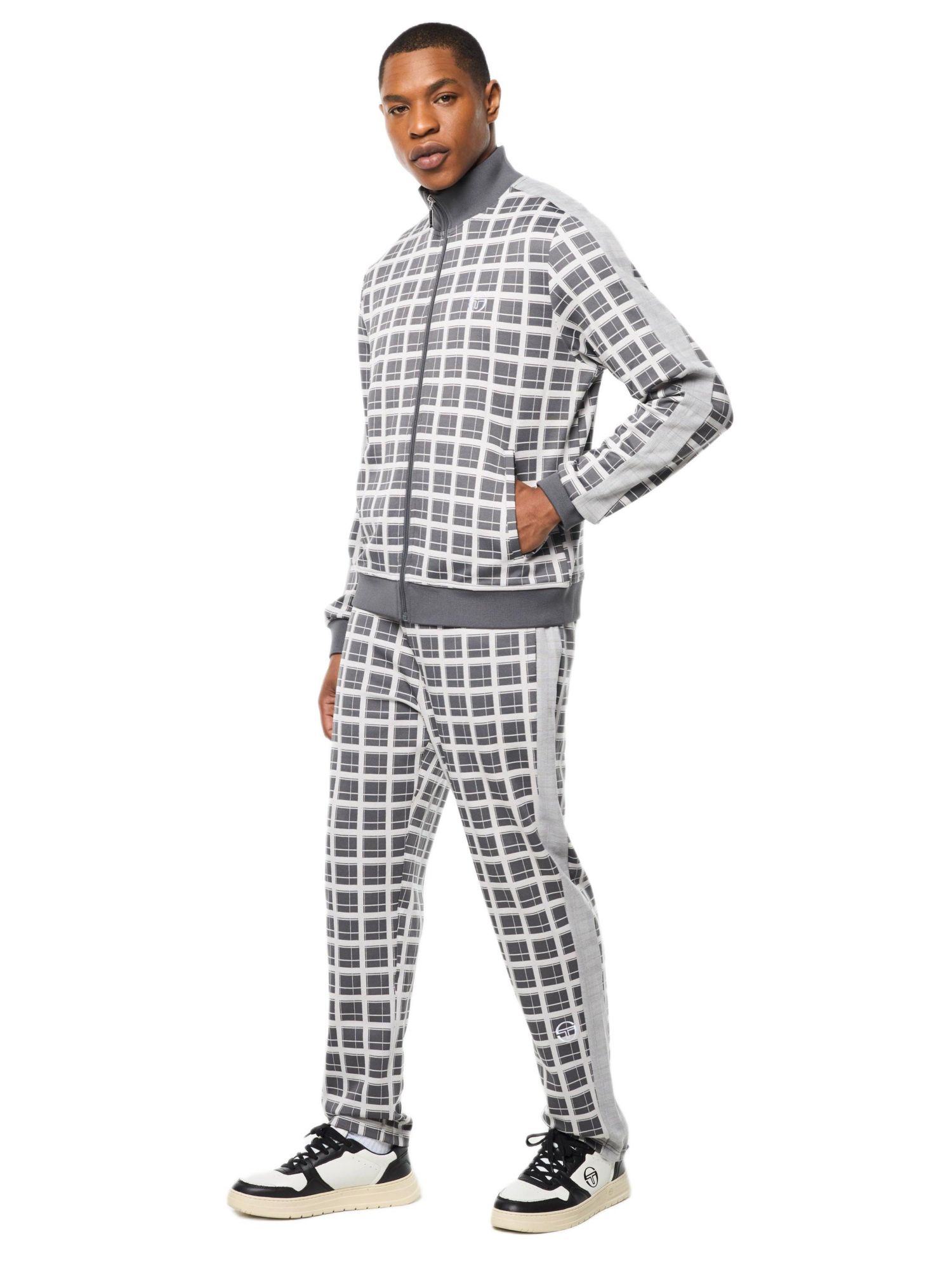 Men's Damarindo Check Track Jacket