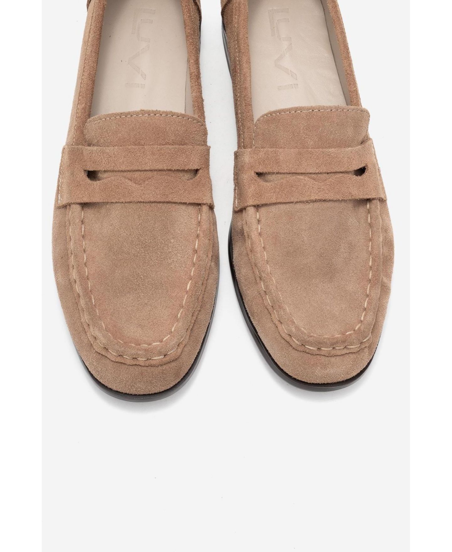 Женские туфли Forever & Always Shoes Valia Leather Loafer, цвет: Коньячный замшевый — фото 3