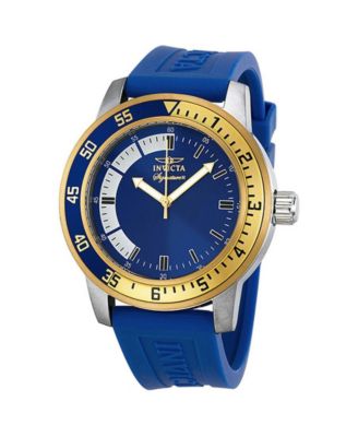 Men's 7464 Signature Quartz Blue Dial Watch
